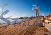 Buy apartment on the beach with Seaview in Playa Cabo Cervera, Torrevieja, Costa Blanca. ID: 4100