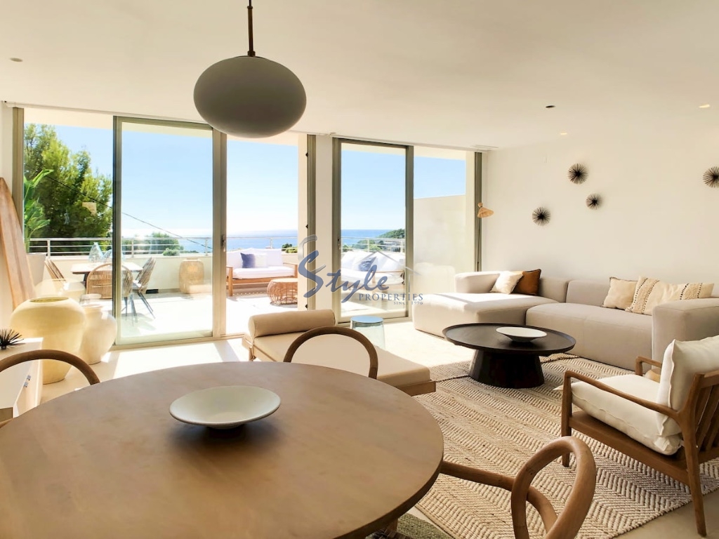 For sale new apartment with sea view in Altea, Costa Blanca, Spain ON1008