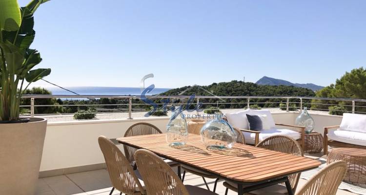 For sale new apartment with sea view in Altea, Costa Blanca, Spain ON1008