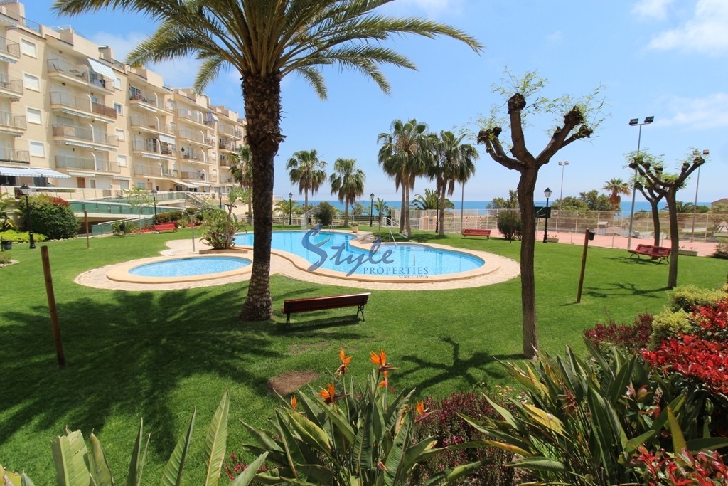 Buy apartment on the beach with Seaview in Playa Cala Merced, Alicante, Costa Blanca. ID: 4100