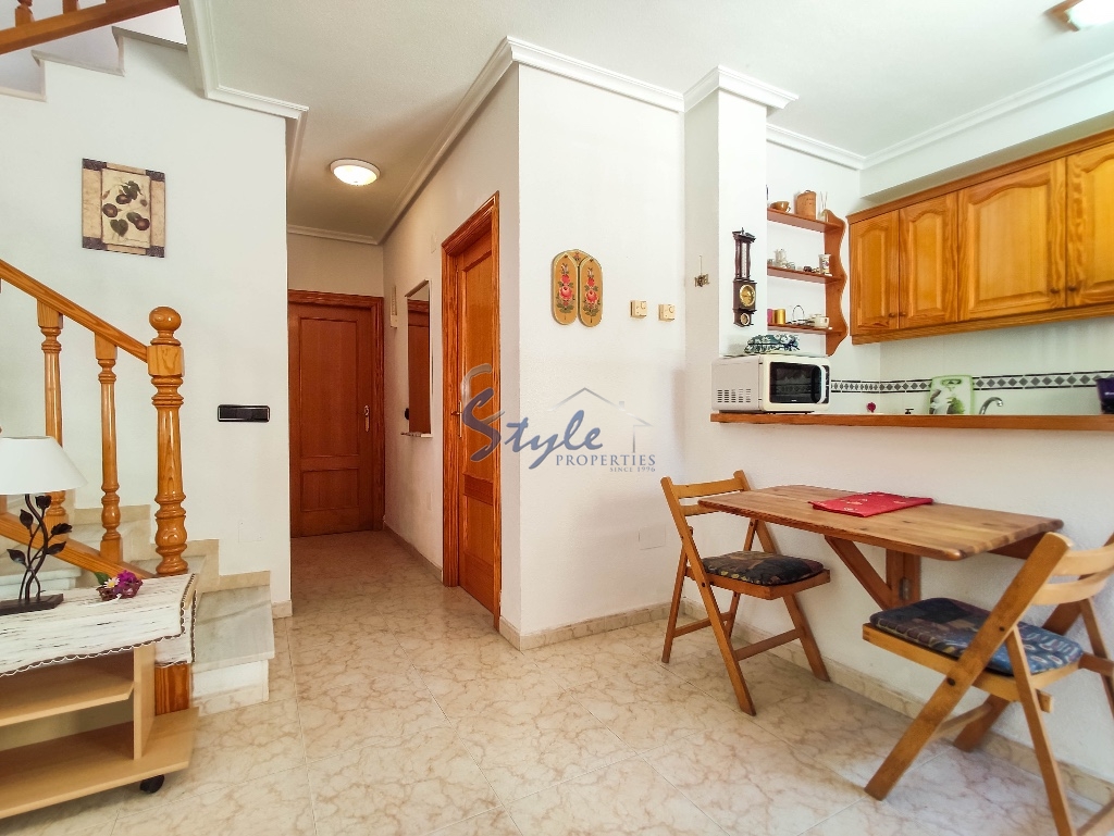 Cozy and sunny townhouse for sale in La Zenia, Playa Flamenca, Orihuela Costa, Spain