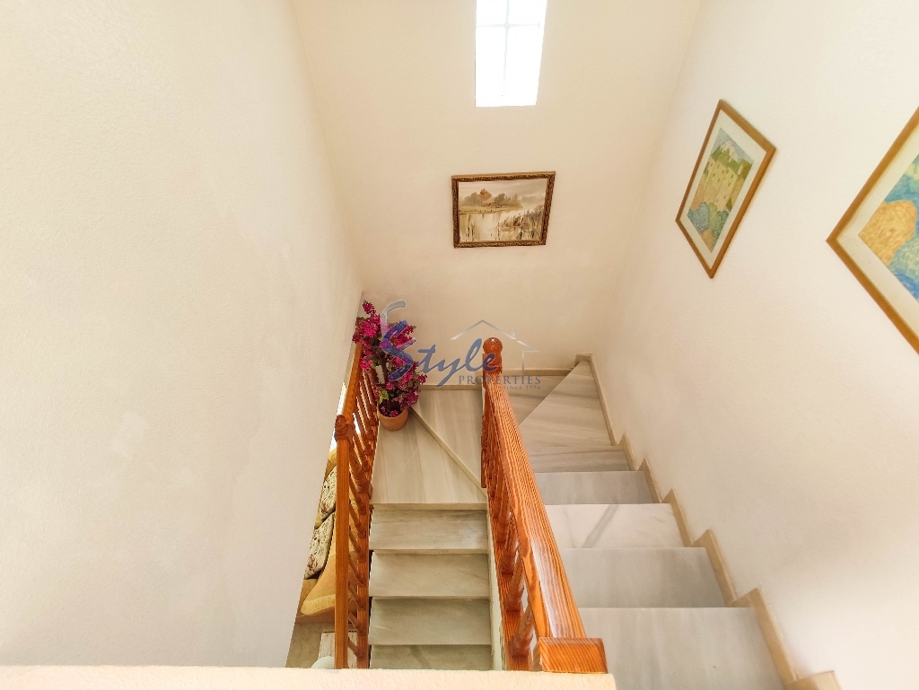 Cozy and sunny townhouse for sale in La Zenia, Playa Flamenca, Orihuela Costa, Spain