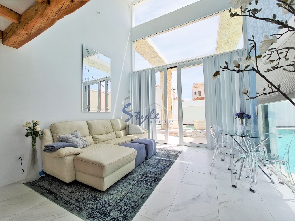 Modern Villa with private pool walking distance to the sea for sale in La Mata, Torrevieja, Spain