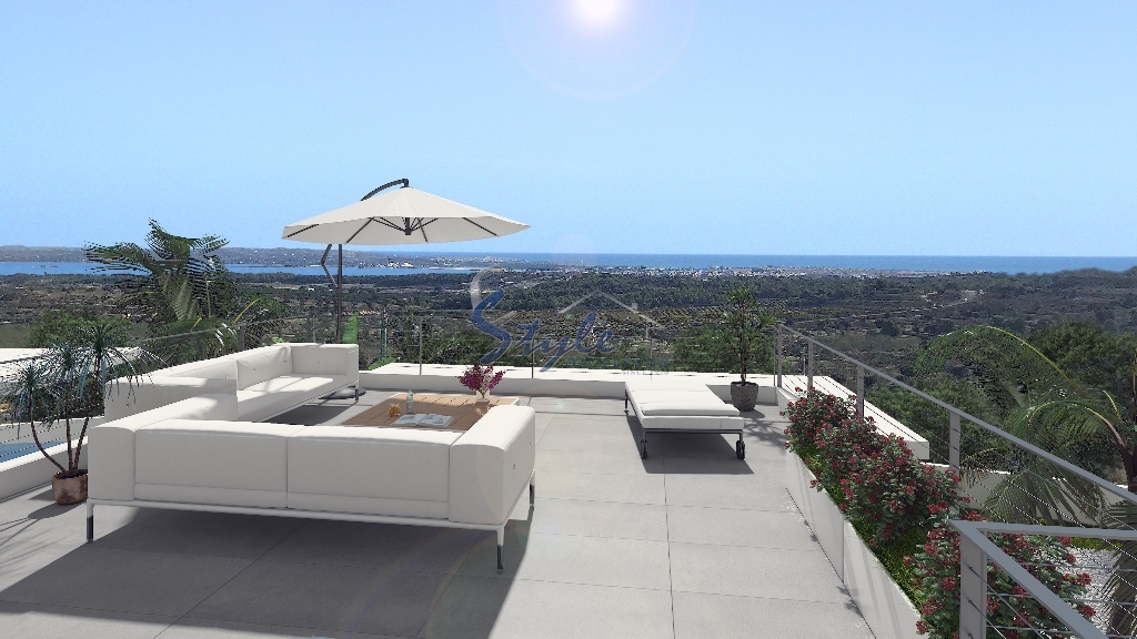 Modern new build villa with 4 bedrooms for sale in San Miguel de Salinas, Costa Blanca South, Spain