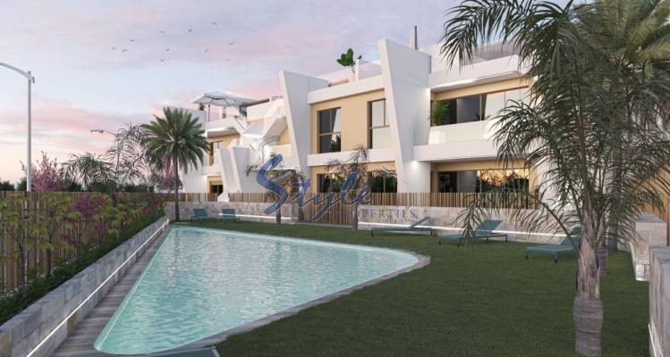 Buy new bungalow close to the sea in San Pedro del Pinatar, Costa Blanca. ID: ON1357