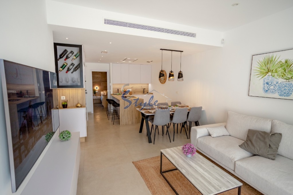 Buy new bungalow close to the sea in San Pedro del Pinatar, Costa Blanca. ID: ON1358