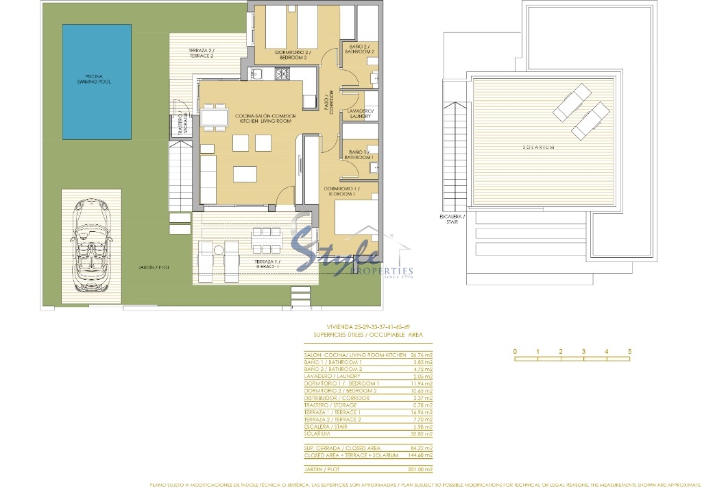 villas semi-adosadas en venta en Vista Bella Golf, Vega Baja. ID: ON1366