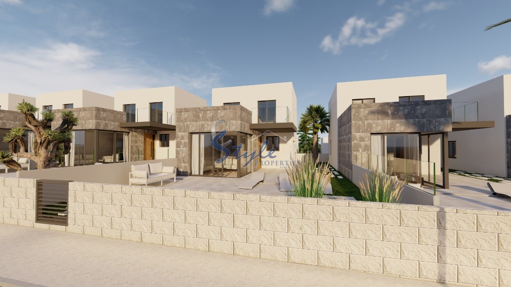 For sale new spacious villas with private pool Los Altos