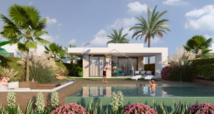 en venta nueva villa en golf en Alicante, Costa Blanca. ON1236