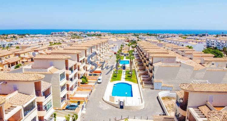 top floor apartment for sale, 2 bedroooms in Ciñuelica, Punta Prima, Los Altos , Costa Blanca, Spain. ID3636