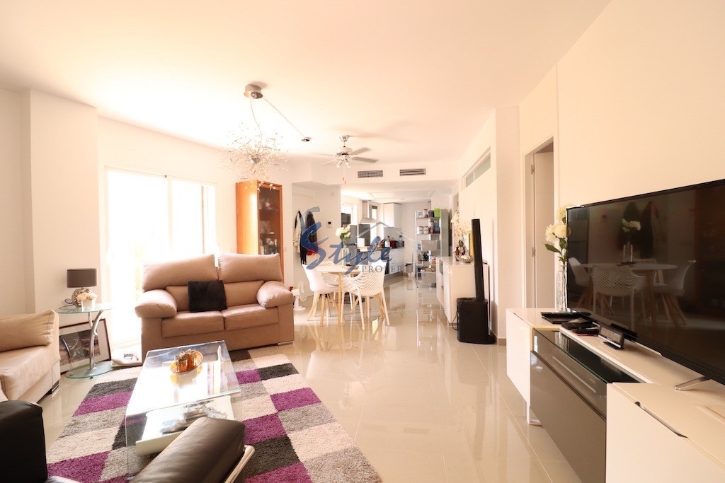 Nice ground apartment with pool for sale close to the sea in Urb. La Quinta, Playa Flamenca, Orihuela Costa. ID: 4875