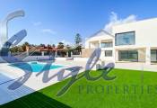 For sale beach side modern villa in La Veleta, Torrevieja, Costa Blanca, Spain. ID3556