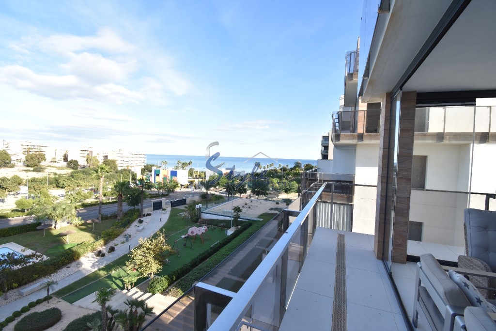 Buy apartment with sea view near the sea and beach in Bioko Mil Palmeras, Orihuela Costa. ID: 4946