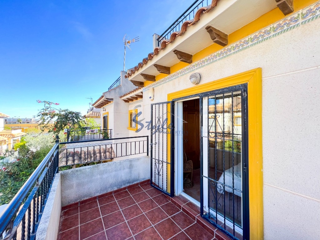 Townhouse for sale next to the sea in La Campana, Punta Prima, Orihuela Costa, Spain. ID2326