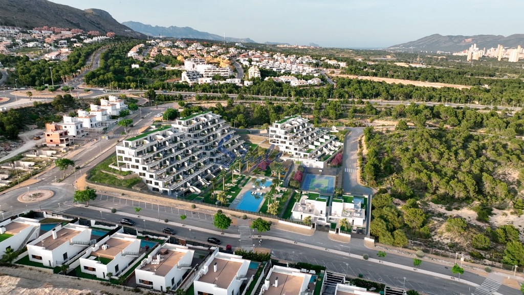 Apartamentos en venta en el nuevo complejo en Finestrat, Costa Blanca, España. ON1420_B