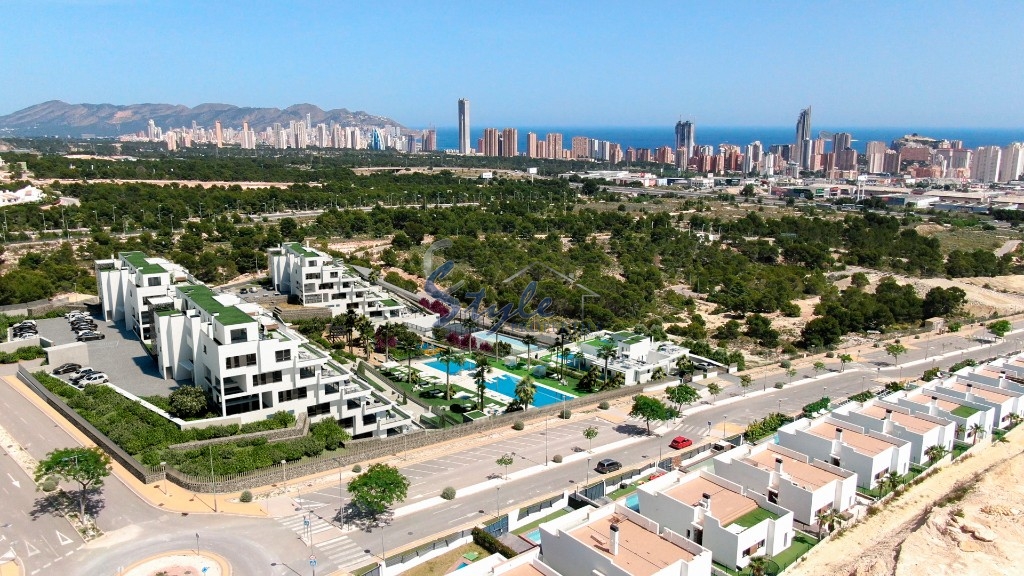 Apartments for sale in the new complex in Finestrat, Costa Blanca, Spain. ON1420_A