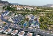 Apartamentos en venta en el nuevo complejo en Finestrat, Costa Blanca, España. ON1420