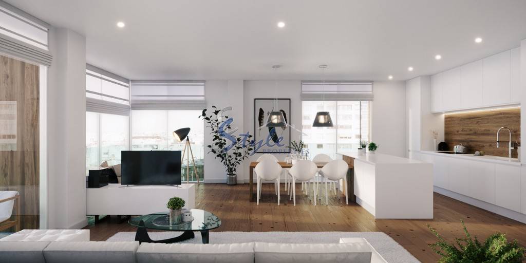 Apartamentos de obra nueva en venta en Santa Pola, Costa Blanca, España. ON1428