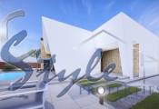 New build villas for sale in San Pedro del Pinatar, Murcia, Spain. ON1429