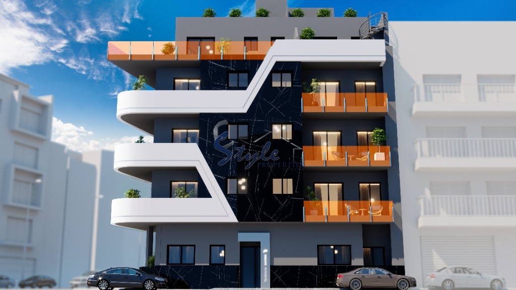 New penthouses near the sea in Torrevieja, Costa Blanca, Spain.ON1433_2