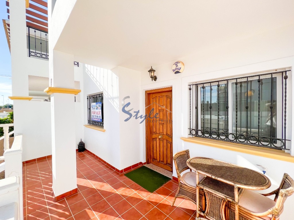 For sale 2 bedroom apartment with garden in Cinuelica R11, Punta Prima, Costa Blanca, Spain. ID3662