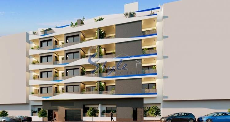 Nuevos apartamentos cerca del mar en Torrevieja, Costa Blanca, España. ON1443