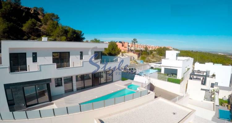 Villa de nueva construcción en venta en San Miguel, Costa Blanca Sur, España. ON742_1
