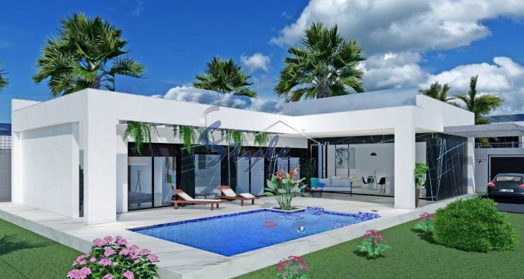 New villas in Algorfa, Alicante, Costa Blanca, Spain.ON1491