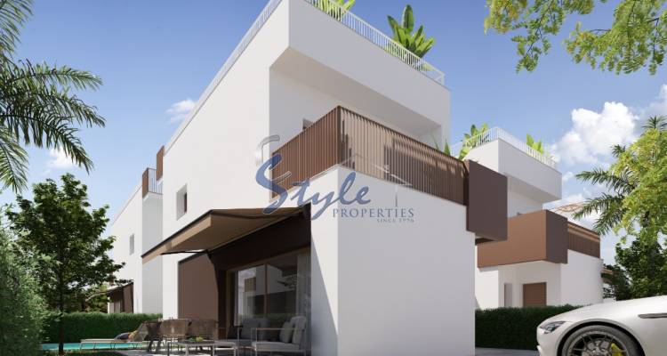 New build villa for sale in Santa Pola, Costa Blanca, Spain. ON1500