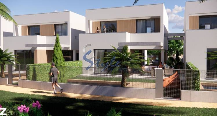 New build villas for sale in Los Alcázares, Murcia, Spain.ON1505