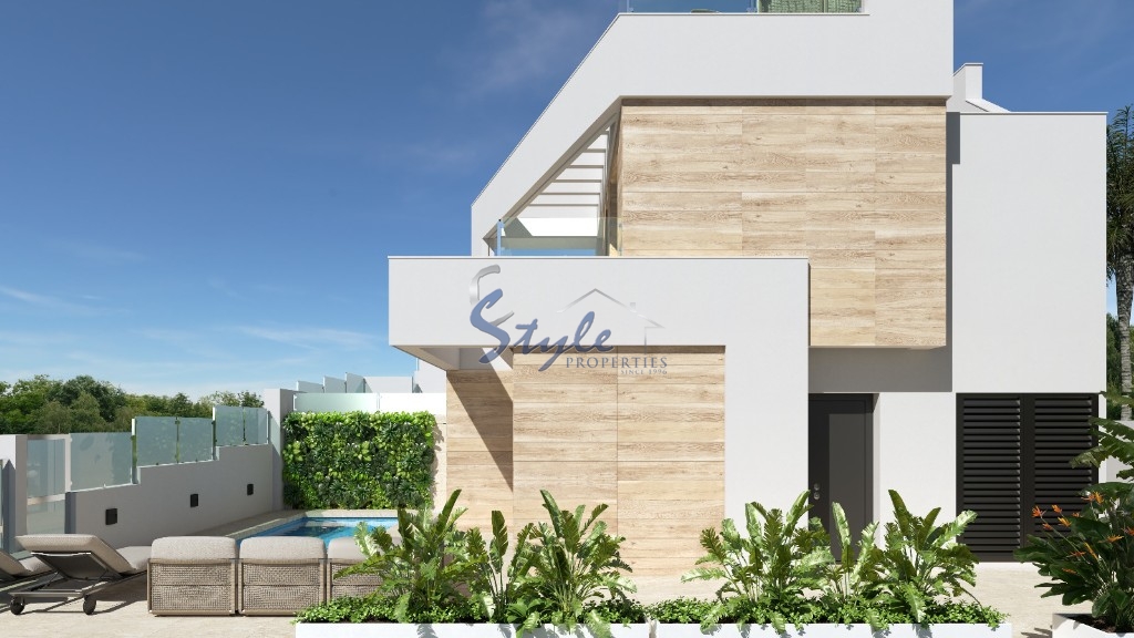 Villas de obra nueva en venta en Blue Lagoon, Costa Blanca, España.ON1506