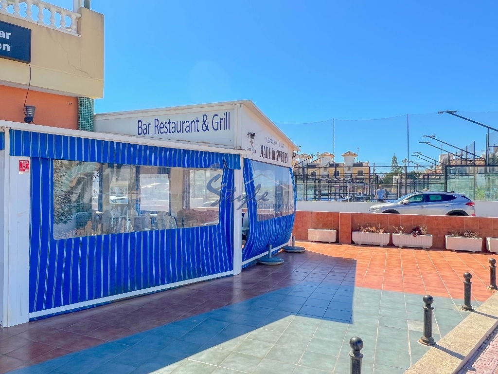 for sale restaurant in Playa Flamenca, Orihuela Costa, Costa Blanca, Spain. ID.N089