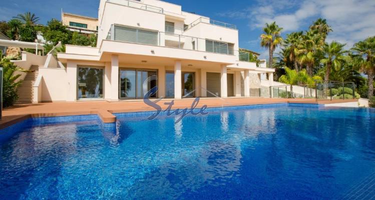 New build villa for sale with sea view in Moraira, Alicante, Costa Blanca, Spain. ON1577