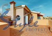 Buy 1st line to the sea detached chalet with pool in Torrevieja. ID 6044