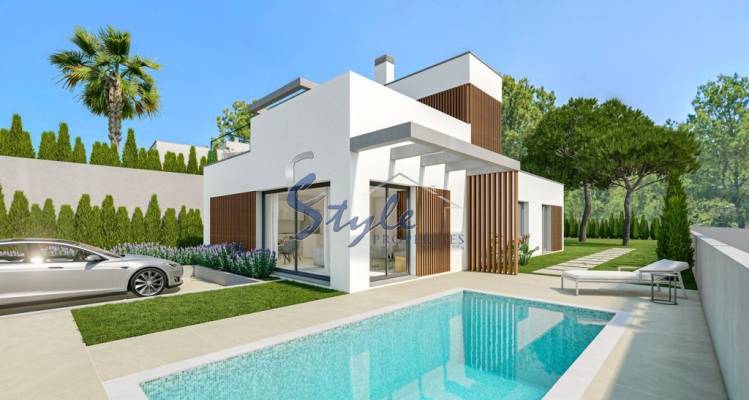 Villas de obra nueva en Finestrat, Costa Blanca, España. ON1595