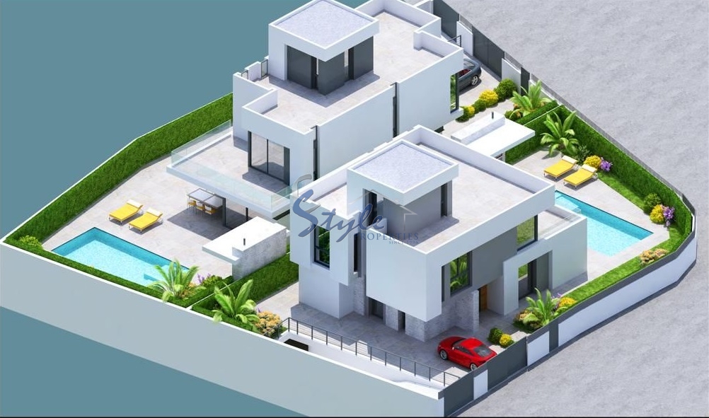 New build villa for sale in El Albir, Costa Blanca, Spain. ON1597