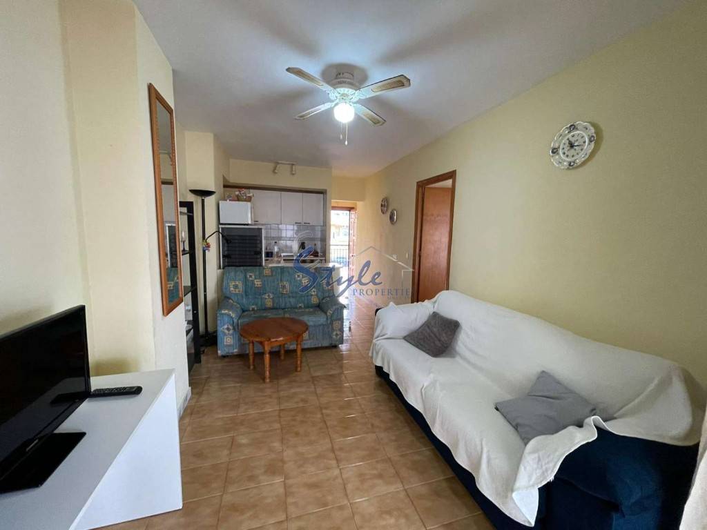 Se vende apartamento de un dormitorio con vistas al mar en Mar Azul, Torrevieja, Costa Blanca. ID1718
