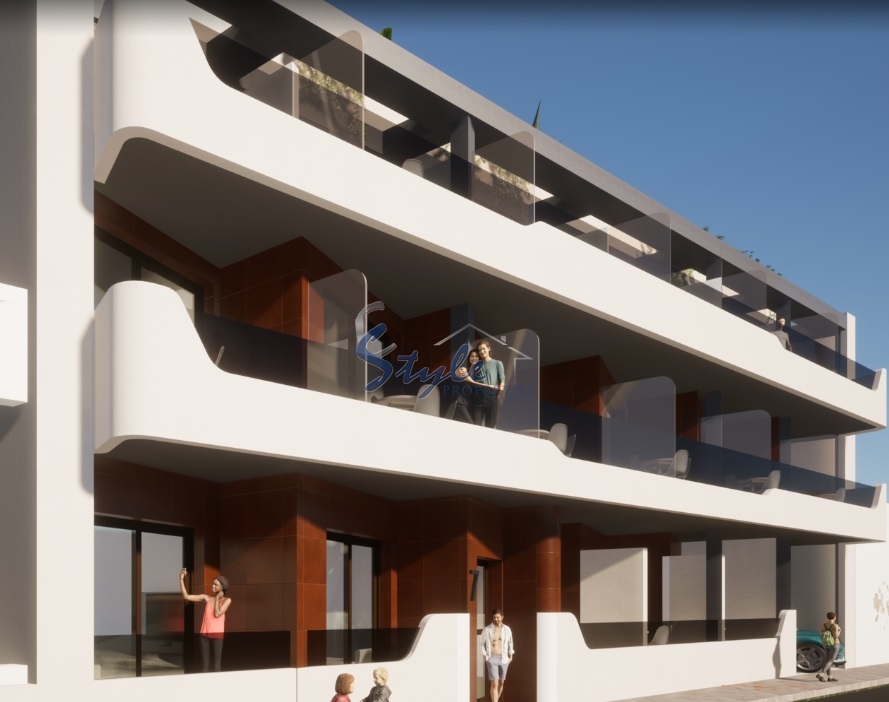 Apartamentos nuevos cerca del mar en Torrevieja, Costa Blanca, España.ON1639_1