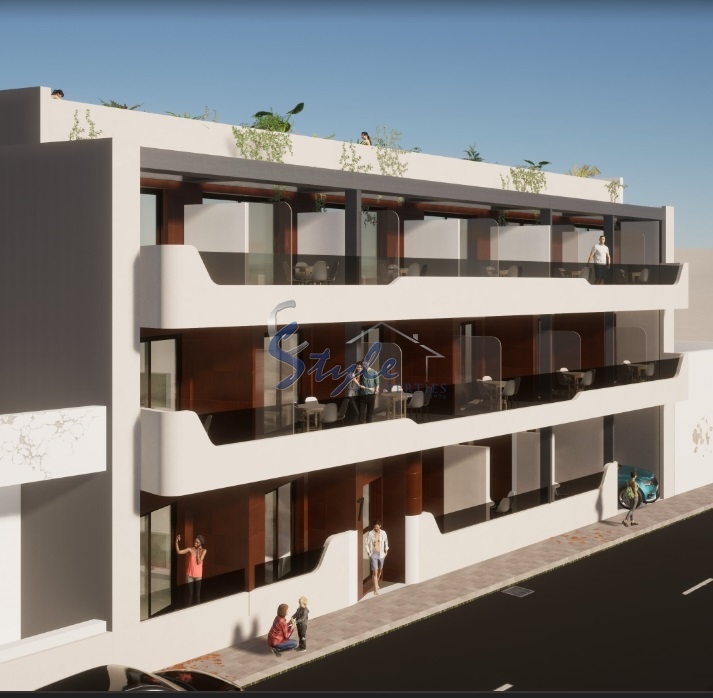 Apartamentos nuevos cerca del mar en Torrevieja, Costa Blanca, España.ON1639_2