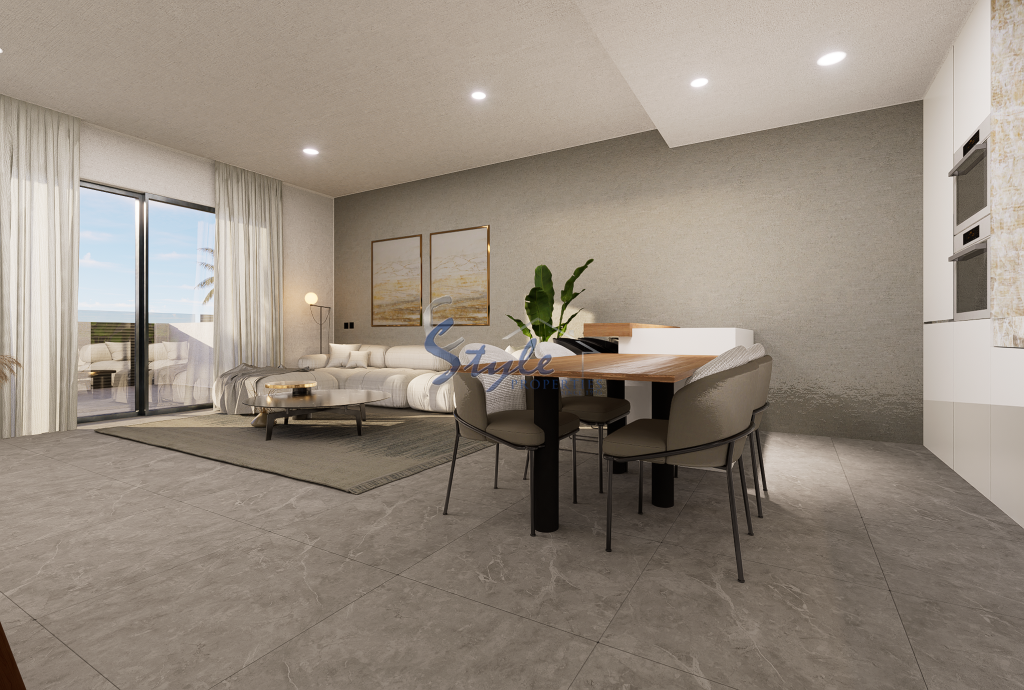 New build penthouses in Pilar de La Horadada, Costa Blanca, Spain. ON1659_A