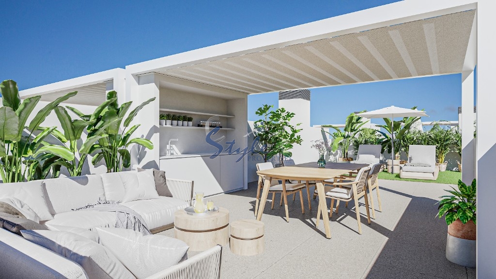 New build apartments close to the beach in San Pedro del Pinatar, Costa Balnca, Spain. ON1670_2