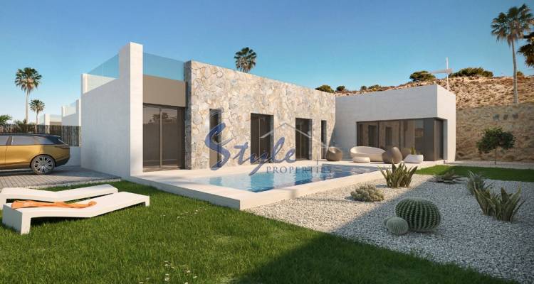 For sale new villas in Algorfa, Alicante, Costa Blanca, Spain. ON1706
