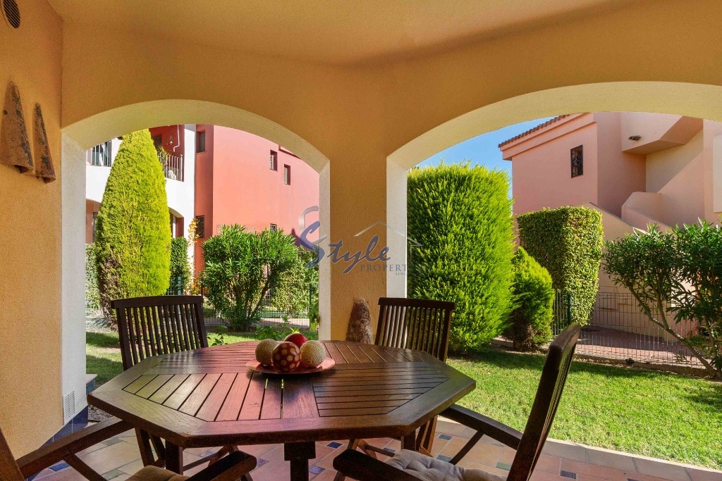 For sale apartment with big garden in Punta Marina, Punta Prima, Costa Blanca. ID1830