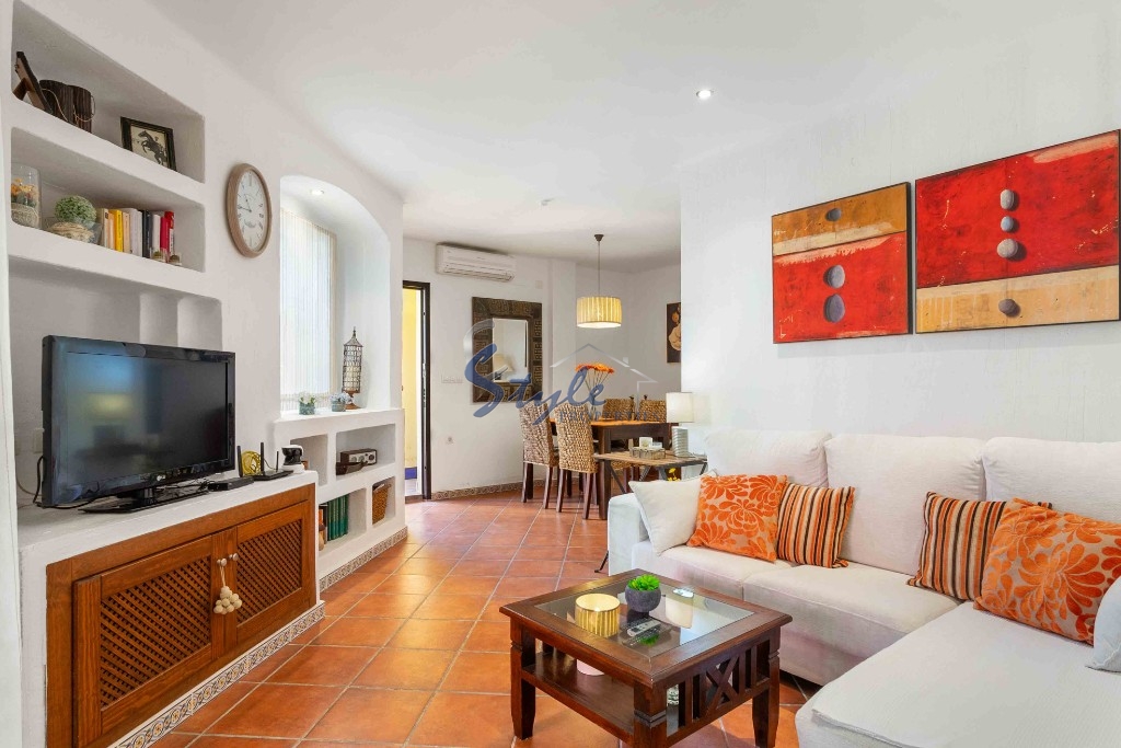 For sale apartment with big garden in Punta Marina, Punta Prima, Costa Blanca. ID1830