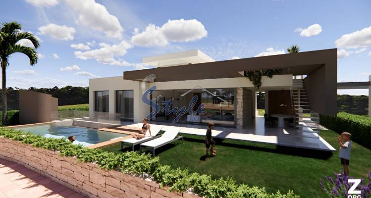 Виллы новой постройки на продажу в Лос Алькасарес, Мурсия, Испания.ON1716