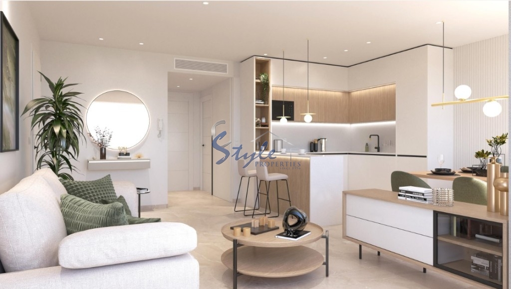 Apartamentos en venta en un nuevo complejo en Torrevieja, Costa Blanca, España. ON1731_A