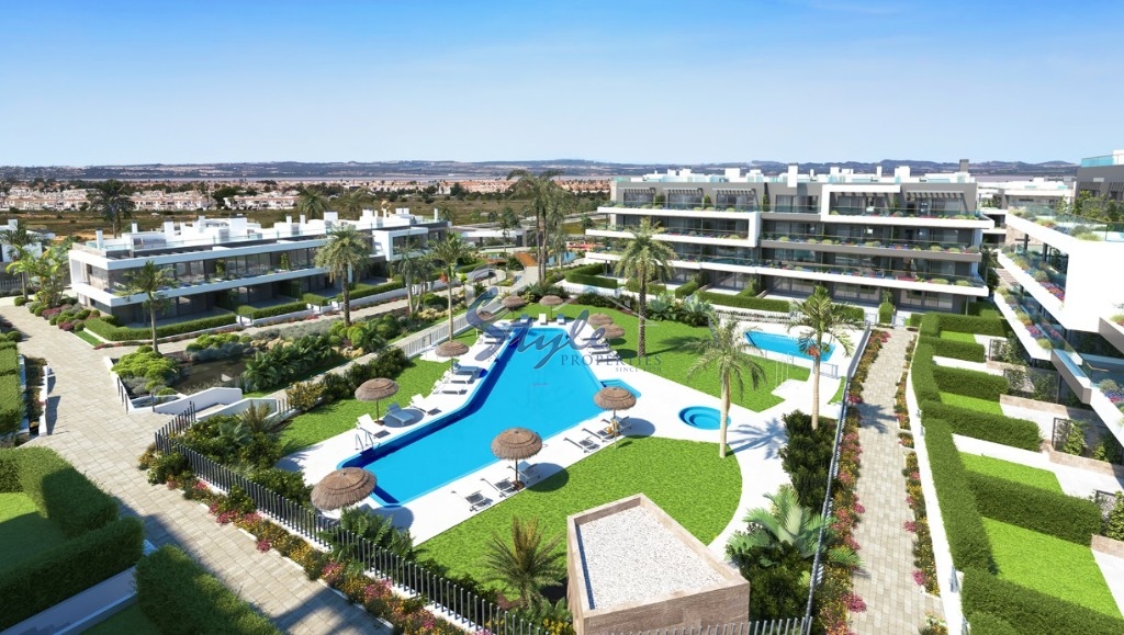 Apartamentos nuevos en Torrevieja, Costa Blanca, España.ON1735