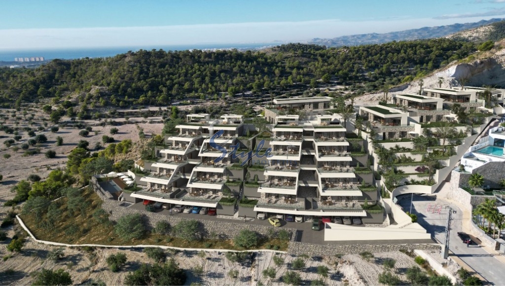 Apartments for sale in the new complex in Finestrat, Costa Blanca, Spain. ON1743
