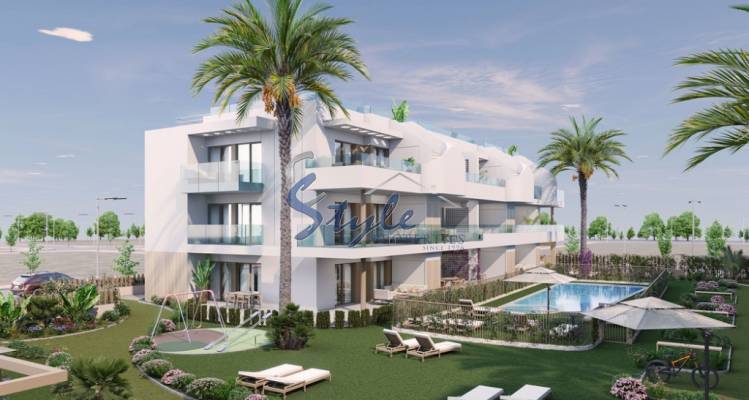 Apartamentos de obra nueva en venta en Pilar de la Horadada, Costa Blanca, España.ON1744_3