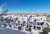 New build townhouses close to the beach in Torre de la Horadada, Costa Blaca, Spain. ON1817